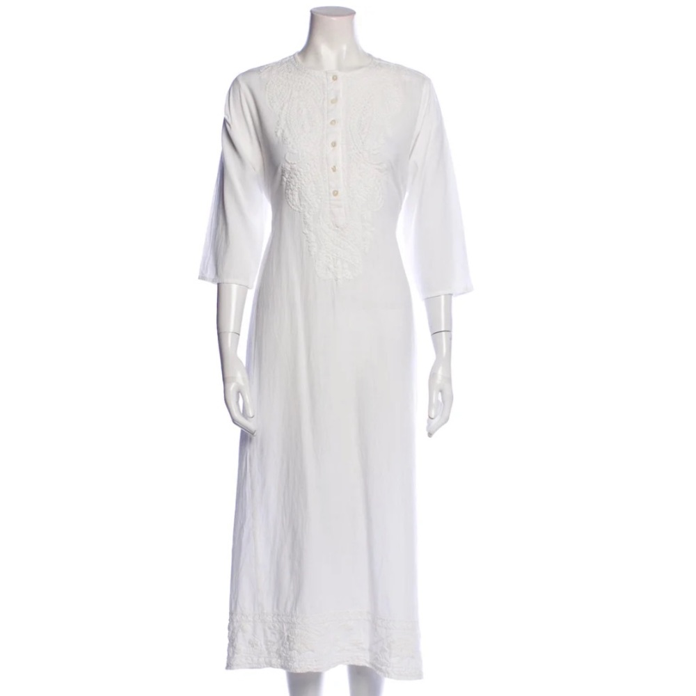 Roller rabbit crew long dress new with tags